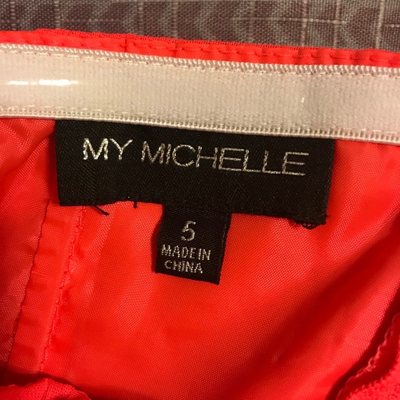 Special occasion orange homecoming dress - Picture 3 of 3